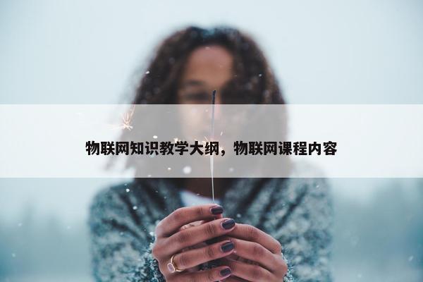 物联网知识教学大纲，物联网课程内容