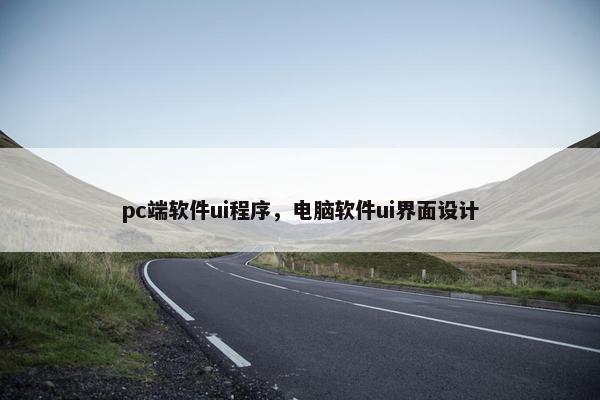 pc端软件ui程序,电脑软件ui界面设计 pc端软件ui程序,电脑软件ui界面设计